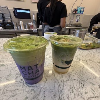 Matcha Magic - Purple Rain and Fruity Pebbles - Coffee & Tea Near Me - Seattle, Washington