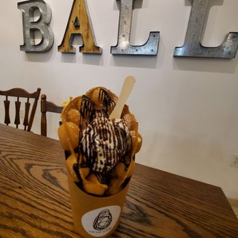 Ball Ball Waffle - Hong Kong Style Cafe Near Me - Cleveland, Ohio