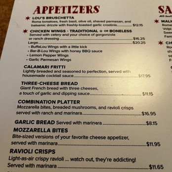 Lou Malnati's Pizzeria - Menu - Pizza Near Me - Chicago, Illinois