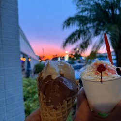 Orange Octopus Ice Cream