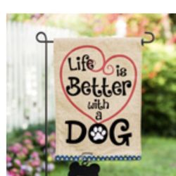 C & I True Value Hardware - Large and small garden flags
