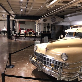 Crawford Auto-Aviation Museum - Chrysler Town & Country pulling a trailer - Museums Near Me - Cleveland, Ohio