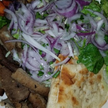 GR Kitchen - Lamb, pita, lettuce and lemon rice, - Greek Near Me - Midvale, Utah