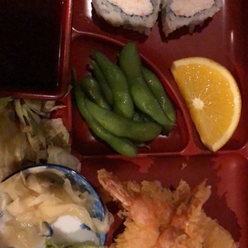 Aji Sushi - Shrimp tempura bento box - Japanese Near Me - College Station, Texas Aji Sushi - Shrimp tempura bento box - Japanese Near Me - College Station, Texas