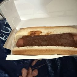 Wienerschnitzel - I ordered chili dogs. Mom ordered chicken strips and she said they were very hot.