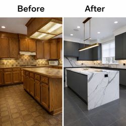 Renu Kitchen - Professional kitchen cabinet refacing for a modern, updated look without full replacement.