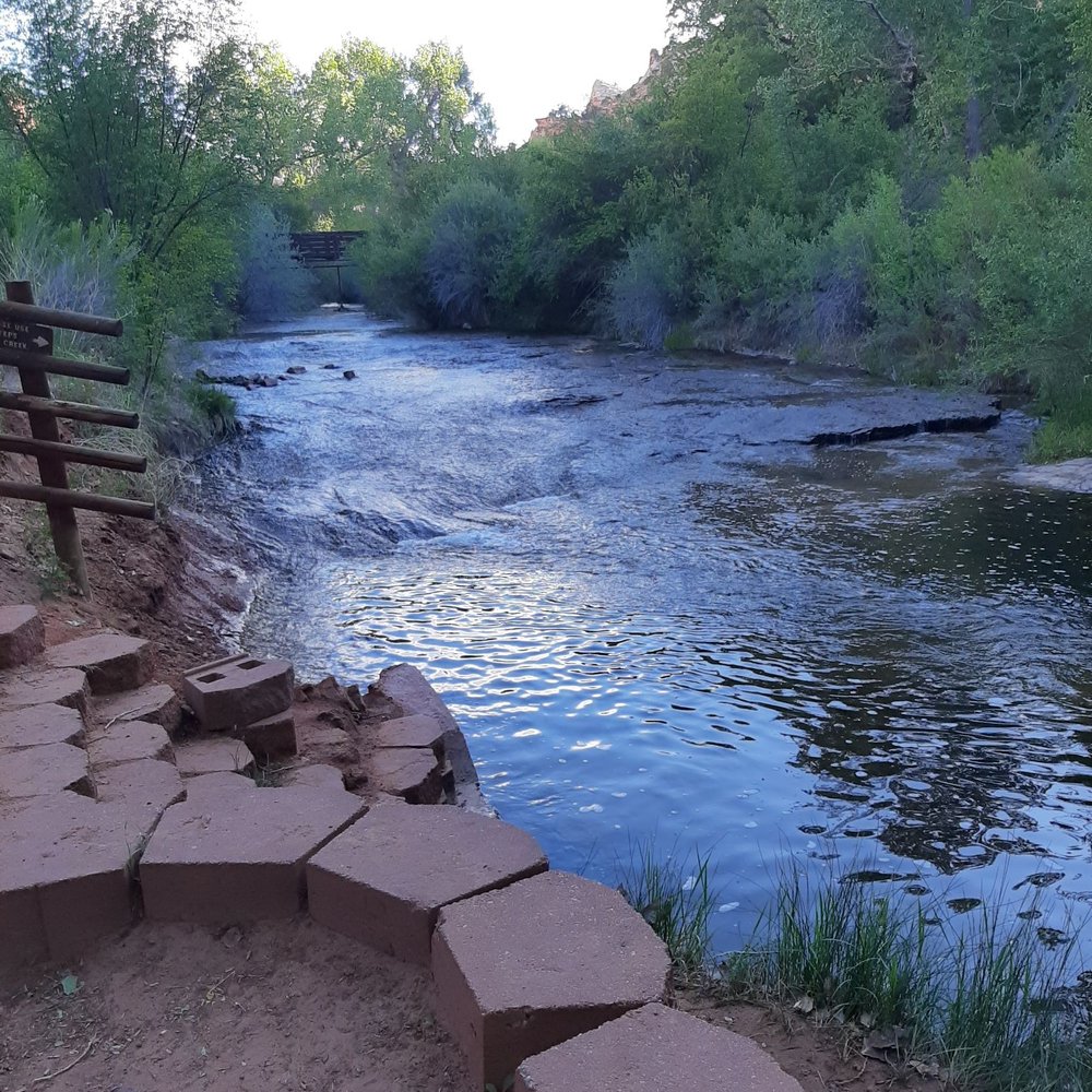 Campgrounds at lower calf creek falls