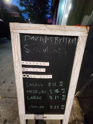 Menu photo 3 David's Brisket House and Deli Brooklyn, NY Menu photo 3 David's Brisket House and Deli Brooklyn, NY