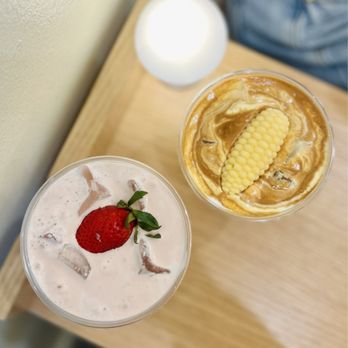 Harucake - Strawberry milk, corn latte - Coffee & Tea Near Me - Los Angeles, California Harucake - Strawberry milk, corn latte - Coffee & Tea Near Me - Los Angeles, California