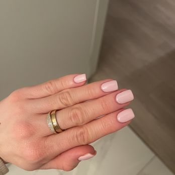 Luxus Nail Spa - Hard gel done by Nancy. 2 coat mod about you and 1 coat funny bunny - Nail Salons Near Me - Glendale, California Luxus Nail Spa - Hard gel done by Nancy. 2 coat mod about you and 1 coat funny bunny - Nail Salons Near Me - Glendale, California