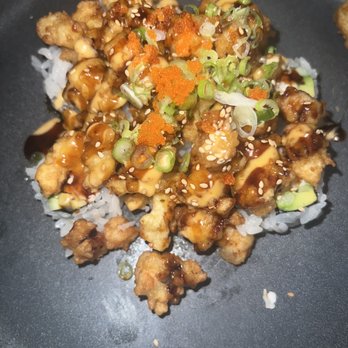 DAI Sushi - popcorn scallop roll - Japanese Near Me - Westminster, California DAI Sushi - popcorn scallop roll - Japanese Near Me - Westminster, California