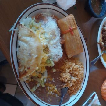 Casa Don Juan  - Summerlin - My combo. Beef taco. Pork Male. Chili Relleno and beans and rice - Mexican Near Me - Las Vegas, Nevada
