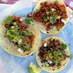Tacos el Pato - Tacos - chorizo, asada, and campechano.