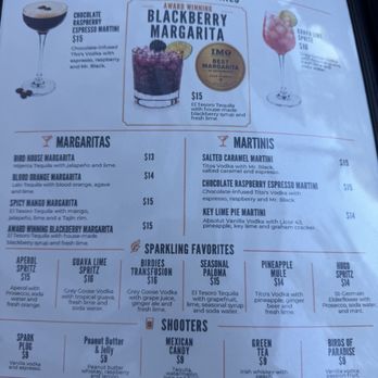 Birdies - Menu - Sports Bars Near Me - West Sacramento, California