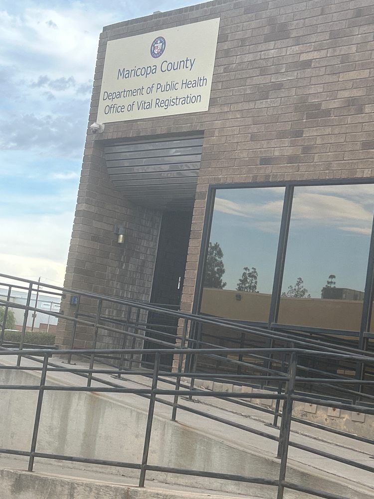 Maricopa County Office of Vital Registration - social services organization in Mesa, AZ