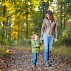 Photography by Fabienne - Beautiful autumnal photo at the golden hour!