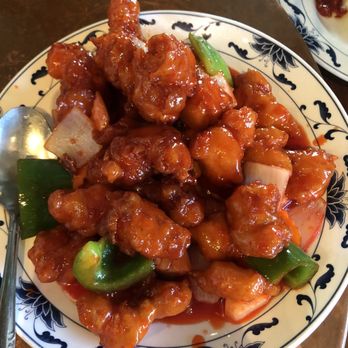 Great China - Sweet and sour chicken (they messed up - we ordered sweet & sour pork) - Chinese Near Me - Berkeley, California