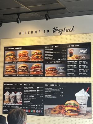 Menu photo 2 Wayback Burgers Davis, CA