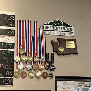 Four Generals Brewing - Breweries Near Me - Renton, Washington Four Generals Brewing - Breweries Near Me - Renton, Washington