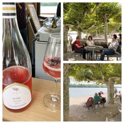 Weinprobierstand - Very idyllic place to test wine / Ein idyllischer Platz, um Wein zu testen