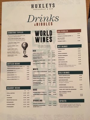 Menu photo 6 Huxley's Bar & Kitchen London, XGL Menu photo 6 Huxley's Bar & Kitchen London, XGL