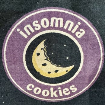 Insomnia Cookies - Rug with logo - Desserts Near Me - Pittsburgh, Pennsylvania Insomnia Cookies - Rug with logo - Desserts Near Me - Pittsburgh, Pennsylvania