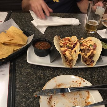 Slatts Pub - I remembered to take the picture before we dug in.  These were chicken tacos.  Really good. - American Near Me - Cincinnati, Ohio