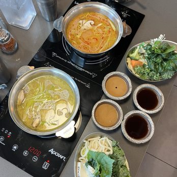 Mokkoji Shabu Shabu - The full spread - Japanese Near Me - Milpitas, California Mokkoji Shabu Shabu - The full spread - Japanese Near Me - Milpitas, California