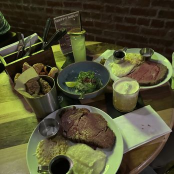 Paper Plane - Two Prime Rib Dinners, Guacamole with Chicharrones and Wings - Cocktail Bars Near Me - San Jose, California