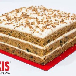 Kukis by Maru - ¡Pastel de Zanahoria grande! Ideal para 20 a 25 personas
