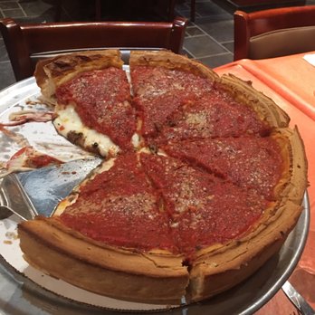 Chicago's Pizza - Our medium deep dish stuffed pizza. Whoa! - Pizza Near Me - Chicago, Illinois