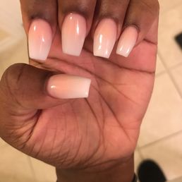 My ombré acrylic nail set. Absolutely love!