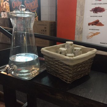 Caveman Cafe - Self-serve water station. Cups are a bit small. - Organic Stores Near Me - Vancouver, British Columbia Caveman Cafe - Self-serve water station. Cups are a bit small. - Organic Stores Near Me - Vancouver, British Columbia