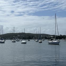 Crusoe's on the Lake - Boats in the marina.