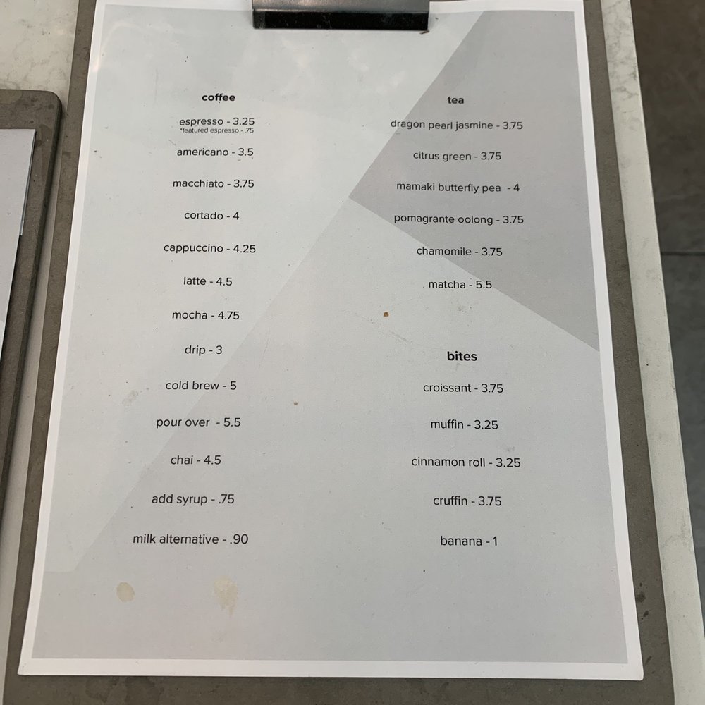 Katy Coffee Lab - Menu - Coffee & Tea Near Me - Dallas, Texas Katy Coffee Lab - Menu - Coffee & Tea Near Me - Dallas, Texas