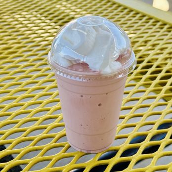 Rand Red Hots - Chocolate strawberry shake. Perfection! - Hot Dogs Near Me - Des Plaines, Illinois Rand Red Hots - Chocolate strawberry shake. Perfection! - Hot Dogs Near Me - Des Plaines, Illinois