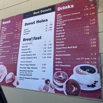 Best Donuts - Menú - Donuts Near Me - Crowley, Texas Best Donuts - Menú - Donuts Near Me - Crowley, Texas