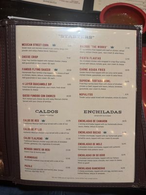 Menu photo 1 El Patio Chula Vista, CA