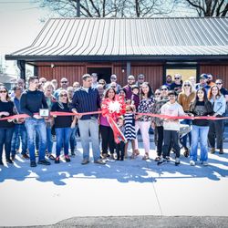 Ribbon cutting for our new building built in April 2024