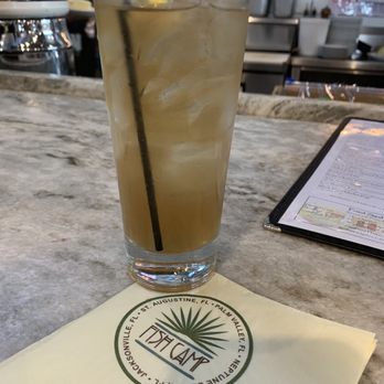 St Augustine Fish Camp - Long Island iced tea - Seafood Near Me - St Augustine, Florida