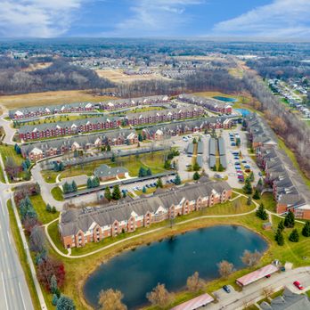 Shelby Park Manor - Arial view of community (south and north) - Apartments Near Me - Shelby Township, Michigan Shelby Park Manor - Arial view of community (south and north) - Apartments Near Me - Shelby Township, Michigan