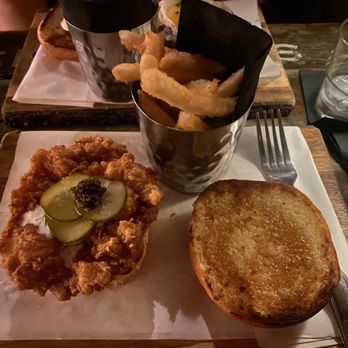 The Blind Rabbit - Honey chicken sandwich - Cocktail Bars Near Me - Anaheim, California The Blind Rabbit - Honey chicken sandwich - Cocktail Bars Near Me - Anaheim, California