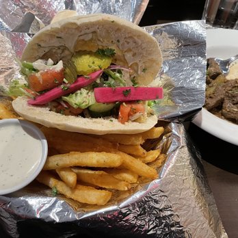 Nile River Restaurant - My lunch feast - Egyptian Near Me - Toronto, Ontario