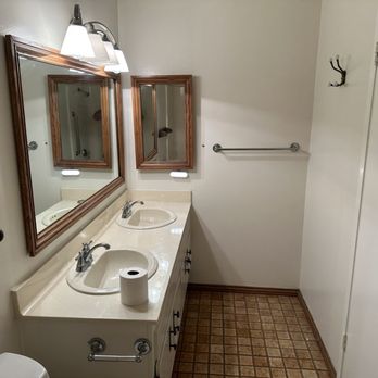 5 Stars Home Remodeling - Old mirrors and vanity - General Contractors Near Me