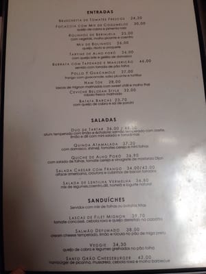 Menu photo 4 Santo Grão São Paulo, SP Menu photo 4 Santo Grão São Paulo, SP