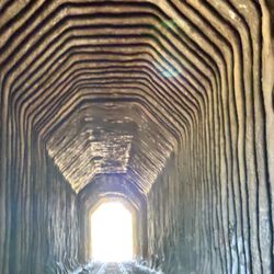 Cloverdale - Tunnel along the Russian River Railbikes Tour