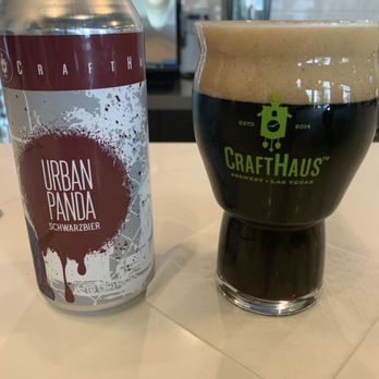 CraftHaus Arts District - This is the Urban Panda Schwarzbier. It is delicious. - Bars Near Me - Las Vegas, Nevada CraftHaus Arts District - This is the Urban Panda Schwarzbier. It is delicious. - Bars Near Me - Las Vegas, Nevada