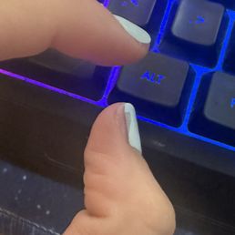 Chipped nail and lifting. Chipped nail and lifting.