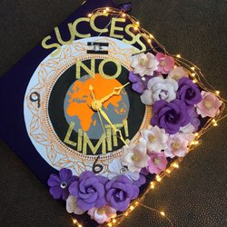 Smith Clock - Graduation hat with lights!