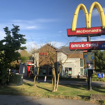 McDonald's - Side of building~ - Fast Food Near Me - New Westminster, British Columbia
